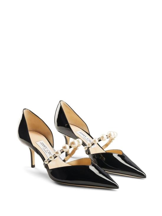  지미추 힐/펌프스 AURELIE65XKMBLACK WHITE AI26 - JIMMY CHOO