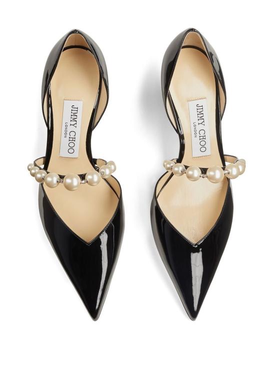  지미추 힐/펌프스 AURELIE65XKMBLACK WHITE AI26 - JIMMY CHOO