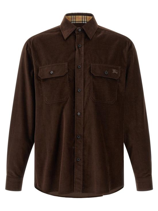  버버리 셔츠 LD8133770CHOCOLATEBROWN