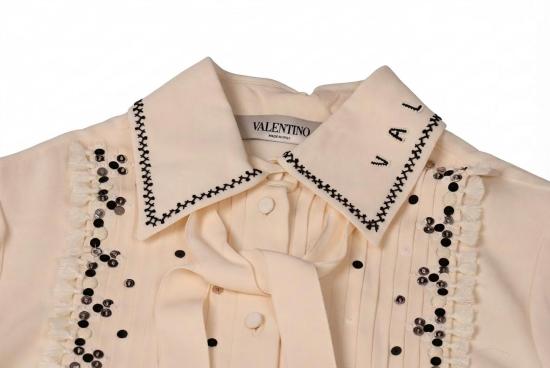  발렌티노 가라바니 블라우스 01a0b0f1 2ed5 726b aa25 16705238cf1e BEIGE - VALENTINO GARAVANI