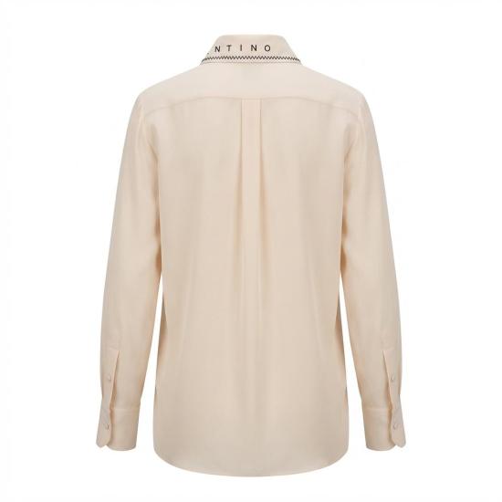  발렌티노 가라바니 블라우스 01a0b0f1 2ed5 726b aa25 16705238cf1e BEIGE - VALENTINO GARAVANI
