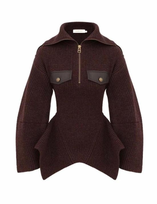  짐머만 스웨터 MASTER ULT 010523 MARRON 1 MAROON