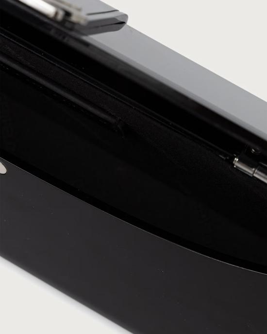 26FW 칼라거펠트 클러치/파우치 B4W30205 1AW black nickel NERO - KARL LAGERFELD