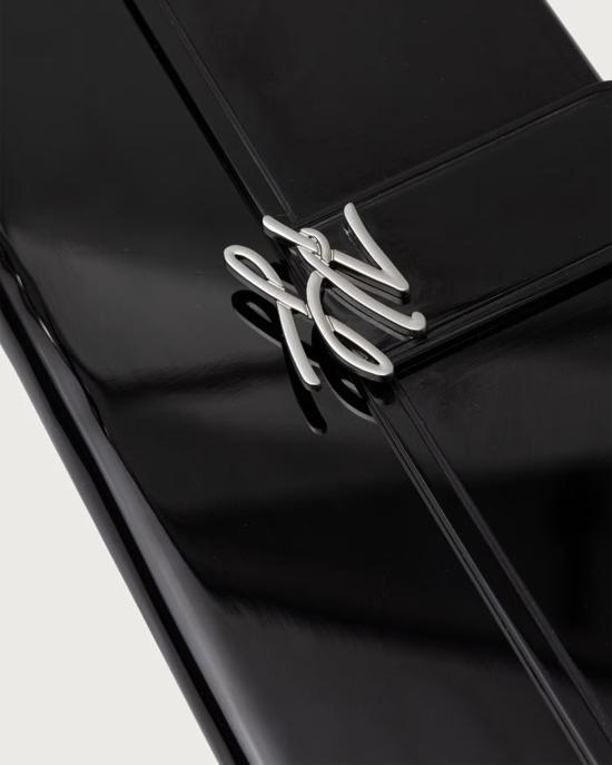 26FW 칼라거펠트 클러치/파우치 B4W30205 1AW black nickel NERO - KARL LAGERFELD