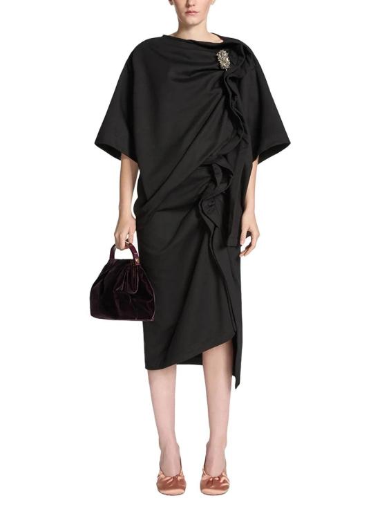  드리스 반 노튼 스커트 01a0b2c7 6f52 7786 90a0 4d94938119a9 BLACK - DRIES VAN NOTEN