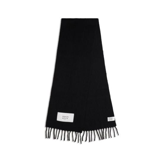 26FW 메종키츠네 머플러/스카프 MALM06206WA0022P199BB BLACK - MAISON KITSUNE