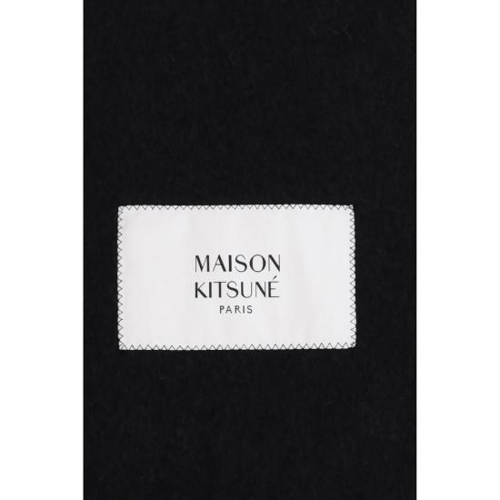 26FW 메종키츠네 머플러/스카프 MALM06206WA0022P199BB BLACK - MAISON KITSUNE
