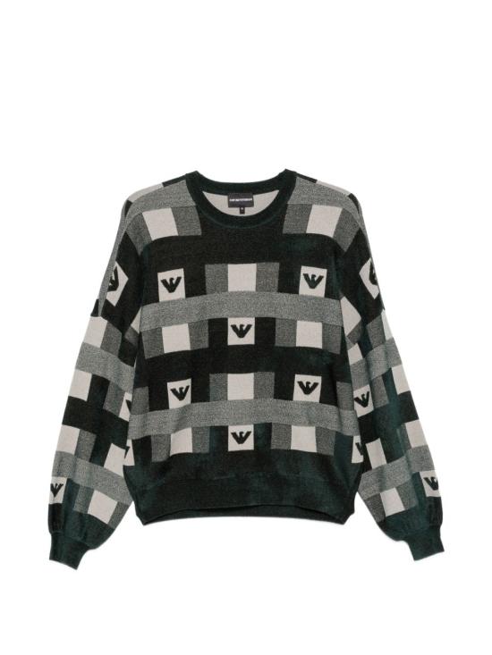  엠포리오 아르마니 스웨터 EW004692AF29550F8045 AI26 DARK GREEN