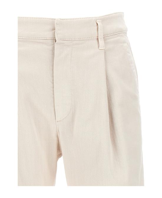  브루넬로 쿠치넬리 팬츠 01a0a479 9f2b 7ef1 b635 10f37fa66beb WHITE - BRUNELLO CUCINELLI