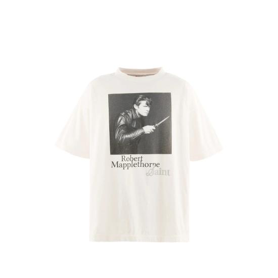 26FW 세인트 미카엘 탑 0000 C09 WHITE NEUTRALS