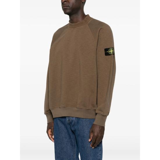 26FW 스톤 아일랜드 탑 156100053 S0458 V007C BROWN - STONE ISLAND