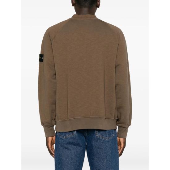 26FW 스톤 아일랜드 탑 156100053 S0458 V007C BROWN - STONE ISLAND