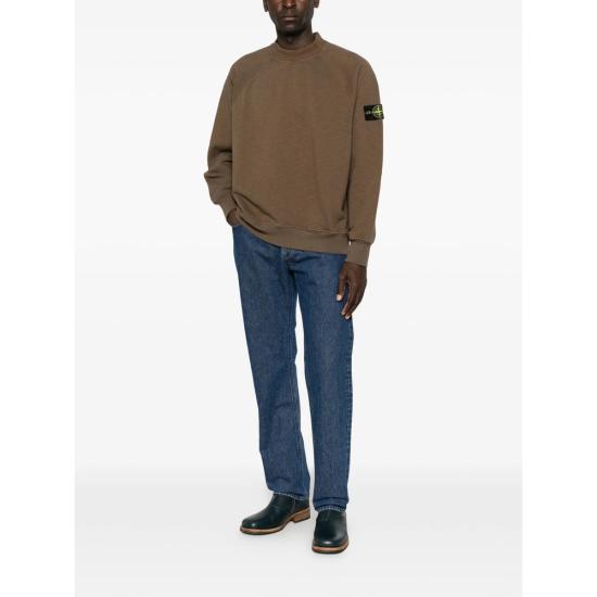 26FW 스톤 아일랜드 탑 156100053 S0458 V007C BROWN - STONE ISLAND