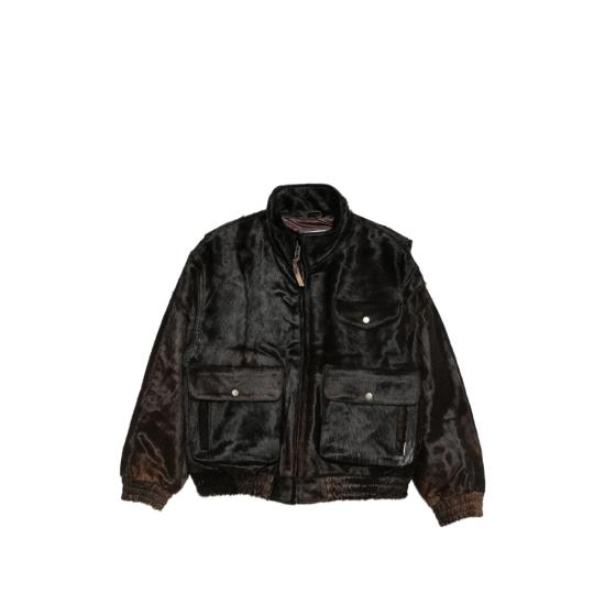 26FW 파운드 가죽 자켓 JA01653 0036 BROWN
