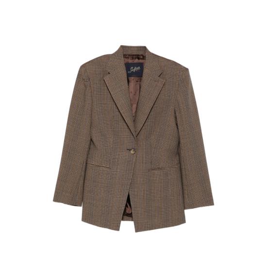 26FW 씨페러 수트 자켓 SWJ0147 TWF0125 8030 BROWN NEUTRALS