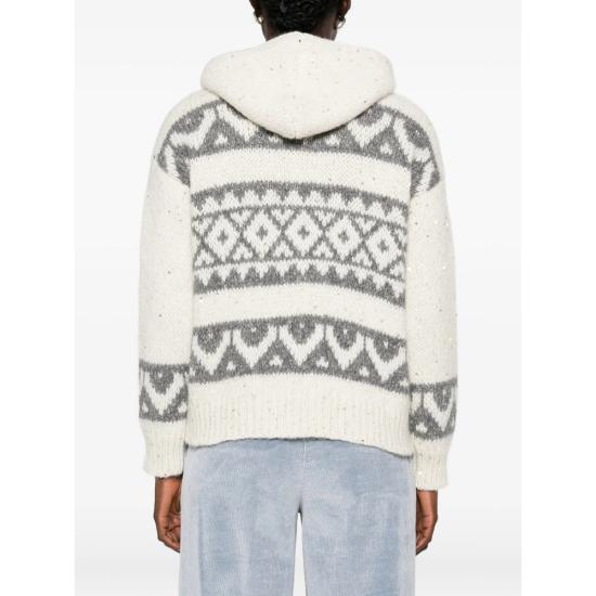 26FW 페세리코 가디건 S99526F03 G9243 G71 NEUTRALS GREY - PESERICO