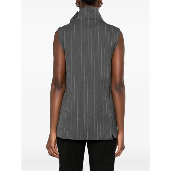26FW 스포트막스 베스트 SPSALBATA 547 002 GREY - SPORTMAX