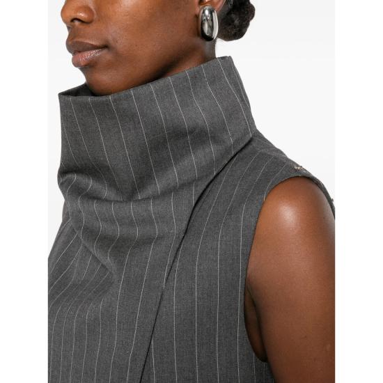 26FW 스포트막스 베스트 SPSALBATA 547 002 GREY - SPORTMAX