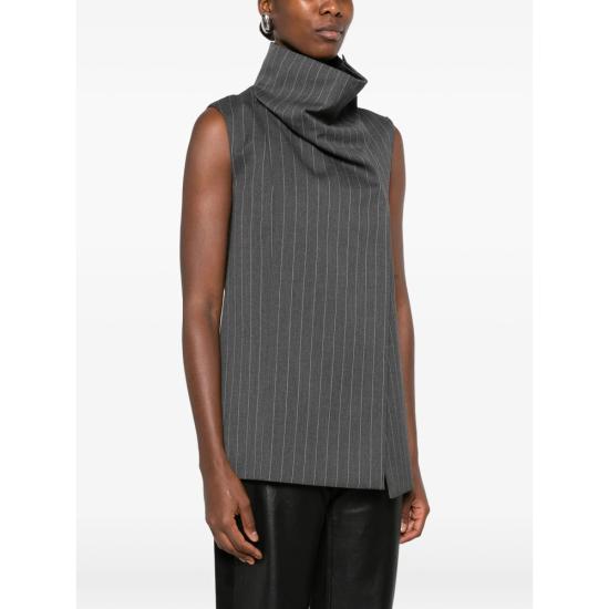 26FW 스포트막스 베스트 SPSALBATA 547 002 GREY - SPORTMAX