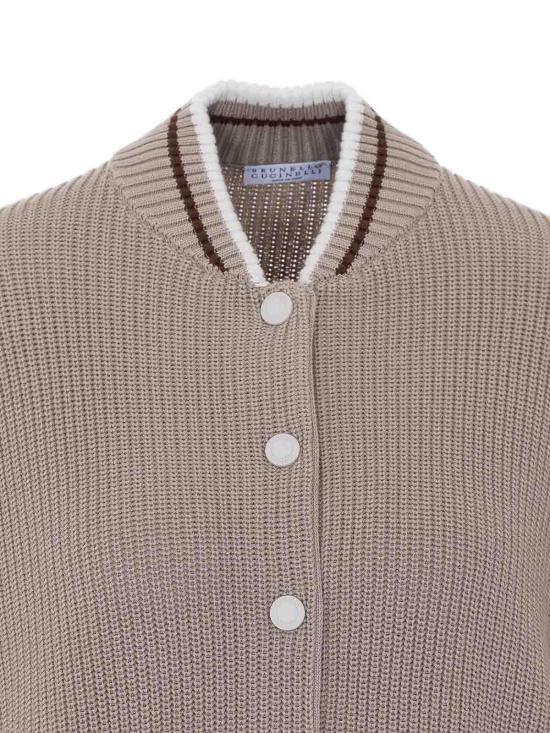 26SS 브루넬로 쿠치넬리 가디건 M19759406CFI16 BEIGE - BRUNELLO CUCINELLI