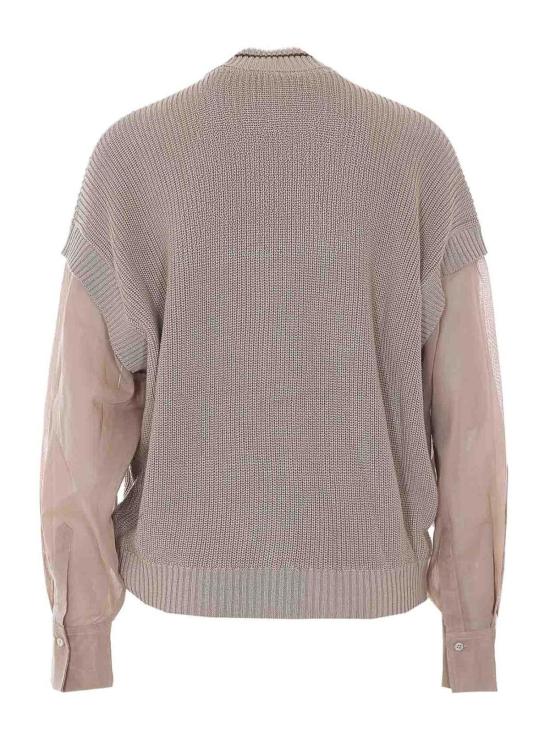 26SS 브루넬로 쿠치넬리 가디건 M19759406CFI16 BEIGE - BRUNELLO CUCINELLI
