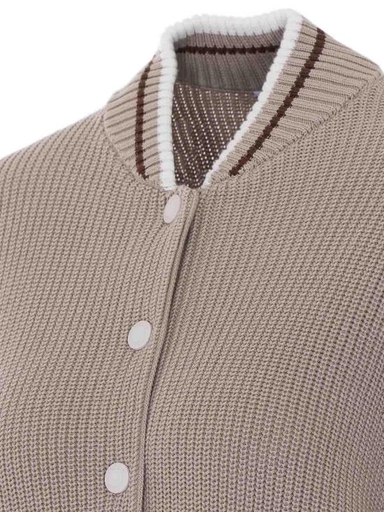 26SS 브루넬로 쿠치넬리 가디건 M19759406CFI16 BEIGE - BRUNELLO CUCINELLI