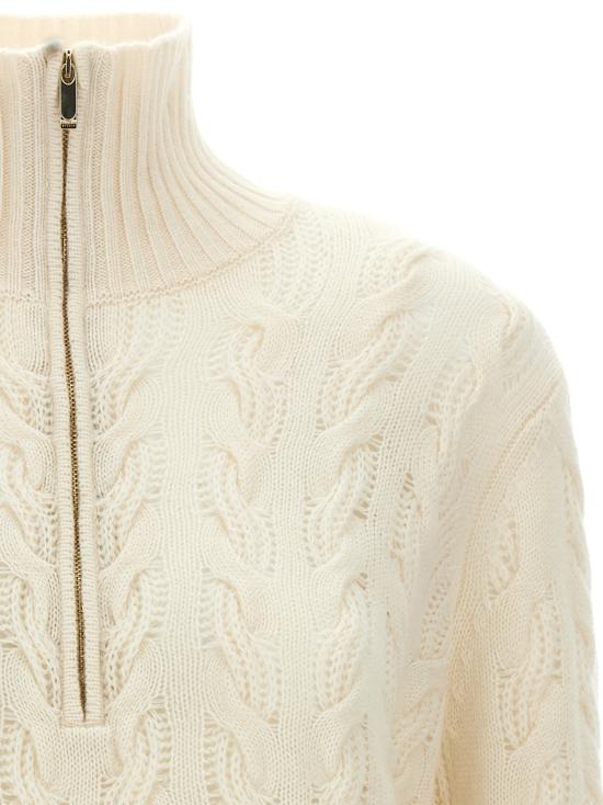 26FW 막스마라 스튜디오 터틀넥 2626366132600001 White - MAX MARA STUDIO