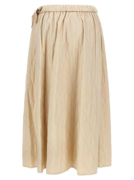 26FW 위켄드막스마라 미디 스커트 2625106022600002 Beige - WEEKEND MAX MARA