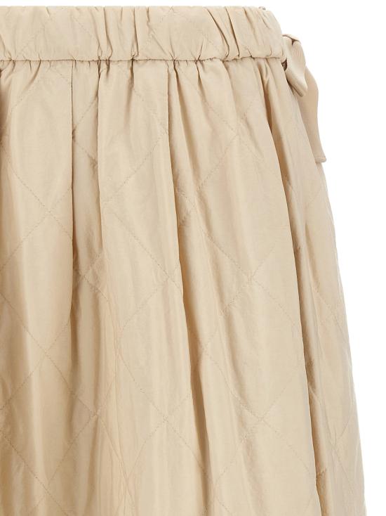 26FW 위켄드막스마라 미디 스커트 2625106022600002 Beige - WEEKEND MAX MARA