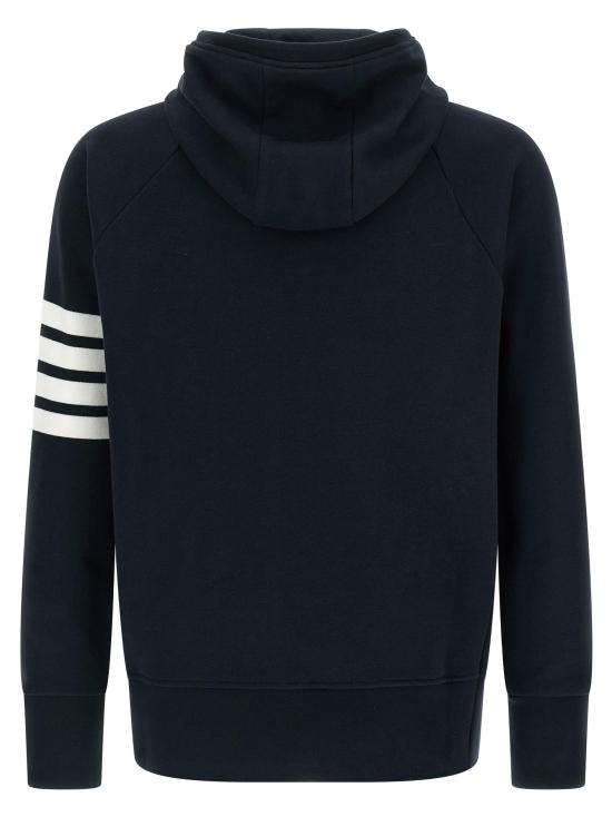 26FW 톰브라운 후드 티셔츠 TH257782BM BLUE - THOM BROWNE