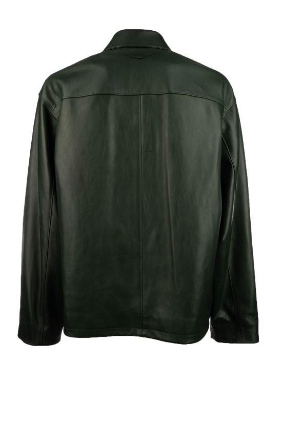26FW 프라다 가죽 자켓 UPW6436559 F077U SMERALDO - PRADA
