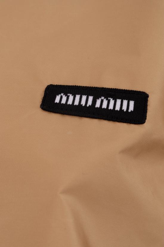 26FW 미우미우 원피스 MF6542 148U F0040 Cammello - MIU MIU