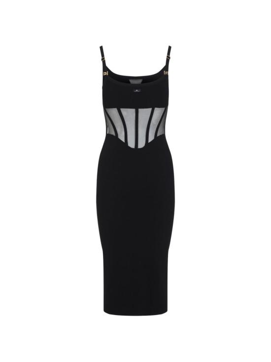  엘리자베타프랜치 점프수트 AM51S67E2110 AI26 BLACK - ELISABETTA FRANCHI