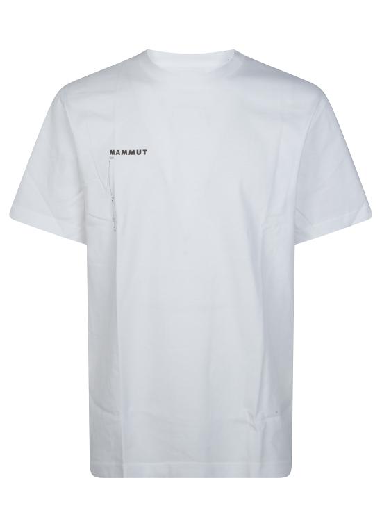 26FW 마무트 반팔 티셔츠 101708090 0243 BIANCO