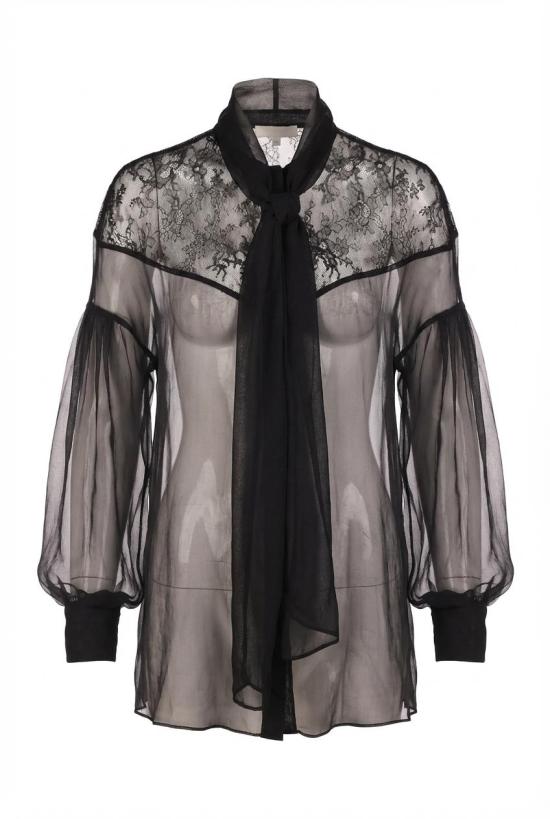  발렌티노 가라바니 블라우스 01a0b0d8 1702 78be ba3d 92f9b5092376 BLACK - VALENTINO GARAVANI