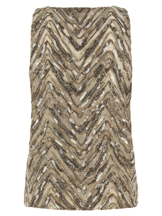  브루넬로 쿠치넬리 민소매 티셔츠 LDMF940HN602C9504 BEIGE - BRUNELLO CUCINELLI