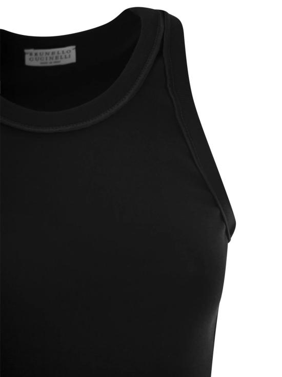  브루넬로 쿠치넬리 민소매 티셔츠 01a057bd b338 711a 9245 4bf5e1bc5205 - BRUNELLO CUCINELLI