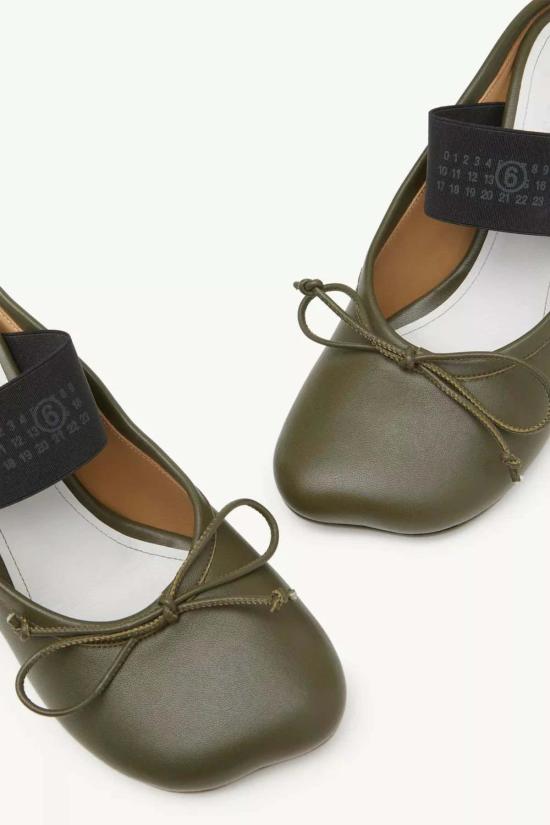  MM6 메종마르지엘라 샌들 Mm6 메종 마르지엘라 해부학적 숫자 - MM6 MAISON MARGIELA