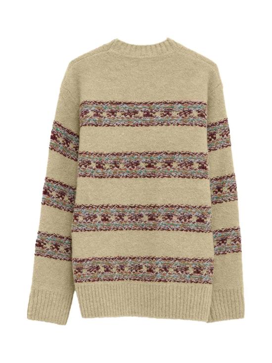  드리스 반 노튼 스웨터 01a0b45a b520 7434 9a36 96057916010e BEIGE - DRIES VAN NOTEN
