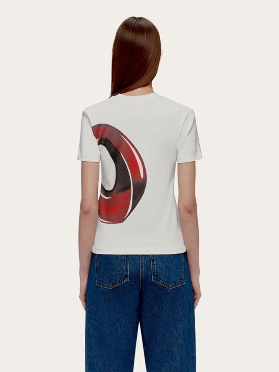  살바토레 페라가모 폴로 티셔츠 01a0aae5 6574 7d1f b077 b19fb5193eec WHITE - SALVATORE FERRAGAMO