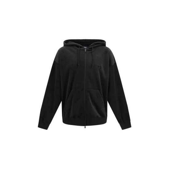 26FW 와이쓰리 후드 티셔츠 YIA4371BLACKBB