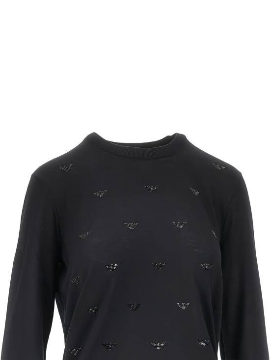  엠포리오 아르마니 스웨터 EW004693AF29551FC101 AI26 BLACK - EMPORIO ARMANI