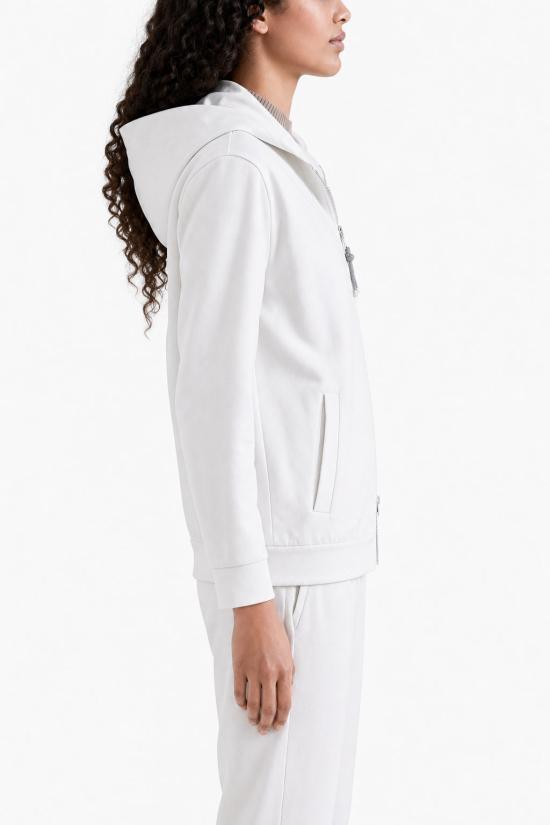  브루넬로 쿠치넬리 후드 티셔츠 01a093a6 3c15 787e 9a41 332b944f7b66 WHITE - BRUNELLO CUCINELLI