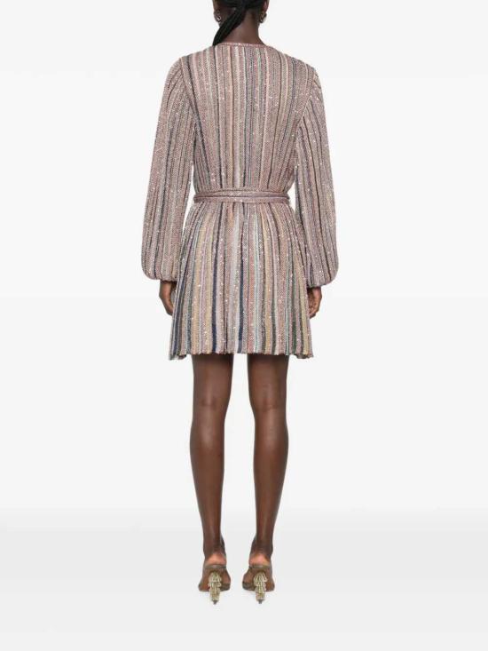 26FW 미소니 원피스 DS26WG0PBK01KQ SMSPE MULTIC W POWDERPINK - MISSONI