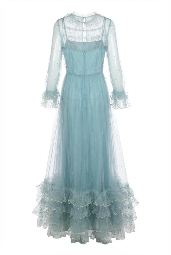  발렌티노 가라바니 원피스 01a0b0f0 dee9 7b7e b5d9 4e89f67ef847 BLUE - VALENTINO GARAVANI