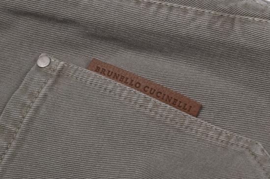  브루넬로 쿠치넬리 팬츠 01a05871 f605 771b a313 898e8ece8259 GREEN - BRUNELLO CUCINELLI