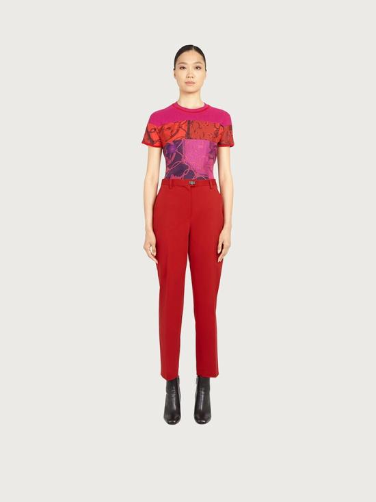 살바토레 페라가모 팬츠 01a0b0be 29d7 7baf 80d6 2e576d9ddd7d RED - SALVATORE FERRAGAMO