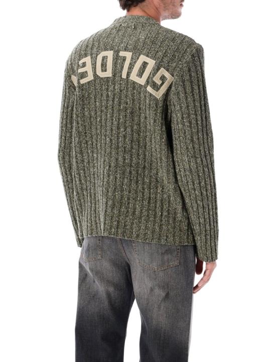 26FW 골든구스 니트웨어 GMP02827P00267835397 Green - GOLDEN GOOSE