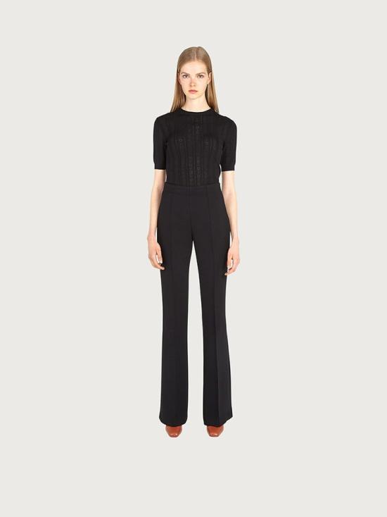  살바토레 페라가모 팬츠 01a0b0be 2f0a 7028 ad50 5fb43003105b BLACK - SALVATORE FERRAGAMO