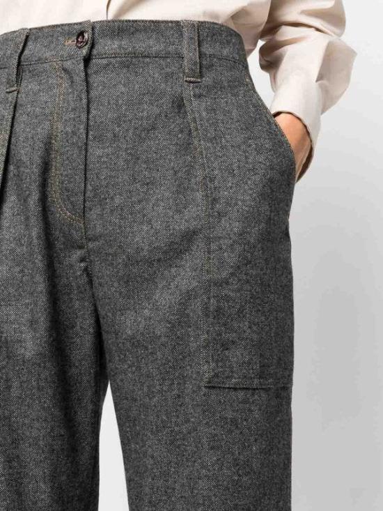  브루넬로 쿠치넬리 팬츠 01a05871 6688 7417 bb8a f6fbdbbca15a GRAY - BRUNELLO CUCINELLI